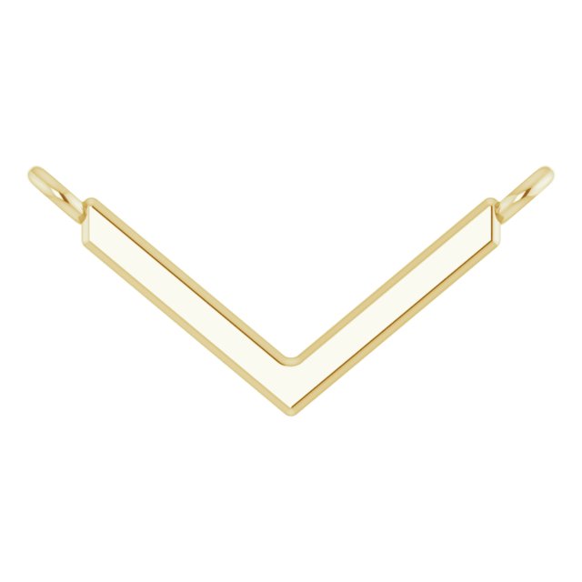 V Necklace or Center