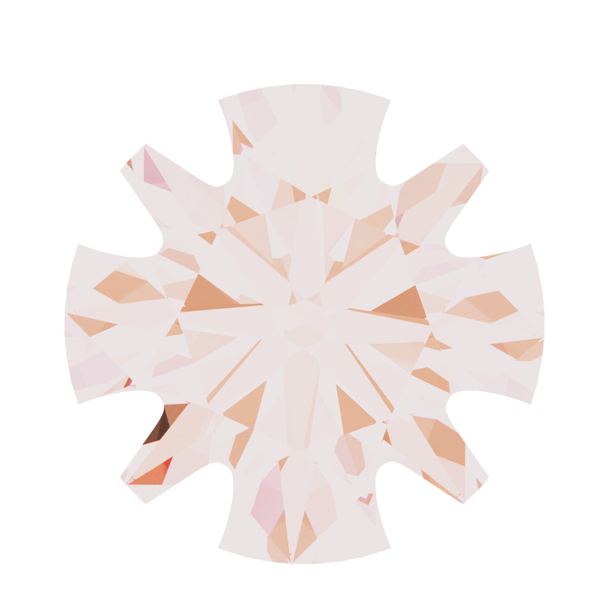 Double-Claw Solitaire Necklace Center