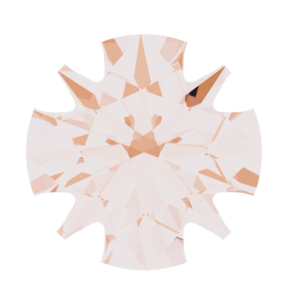 Double-Claw Solitaire Necklace Center