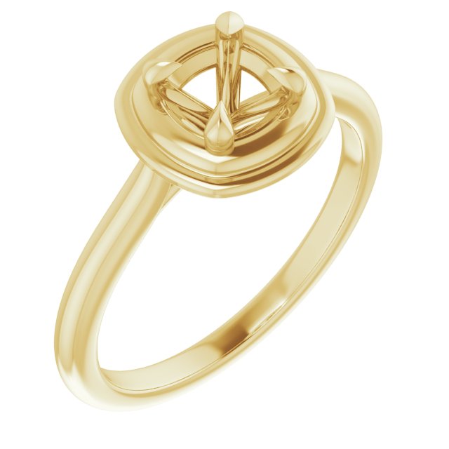 Claw-Prong Solitaire Engagement Ring