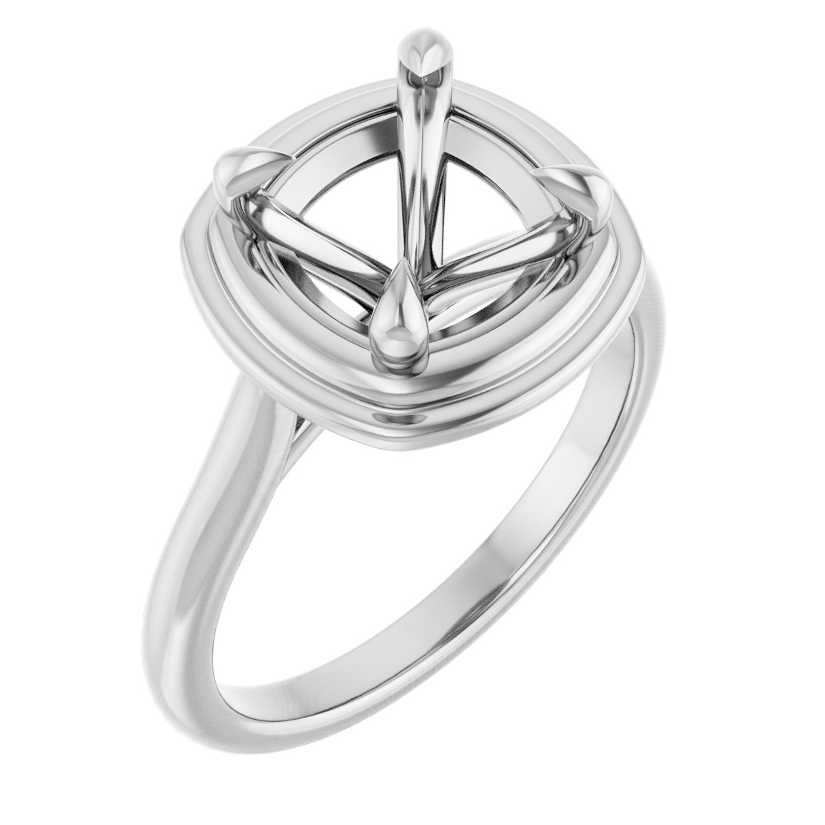 Claw-Prong Solitaire Engagement Ring