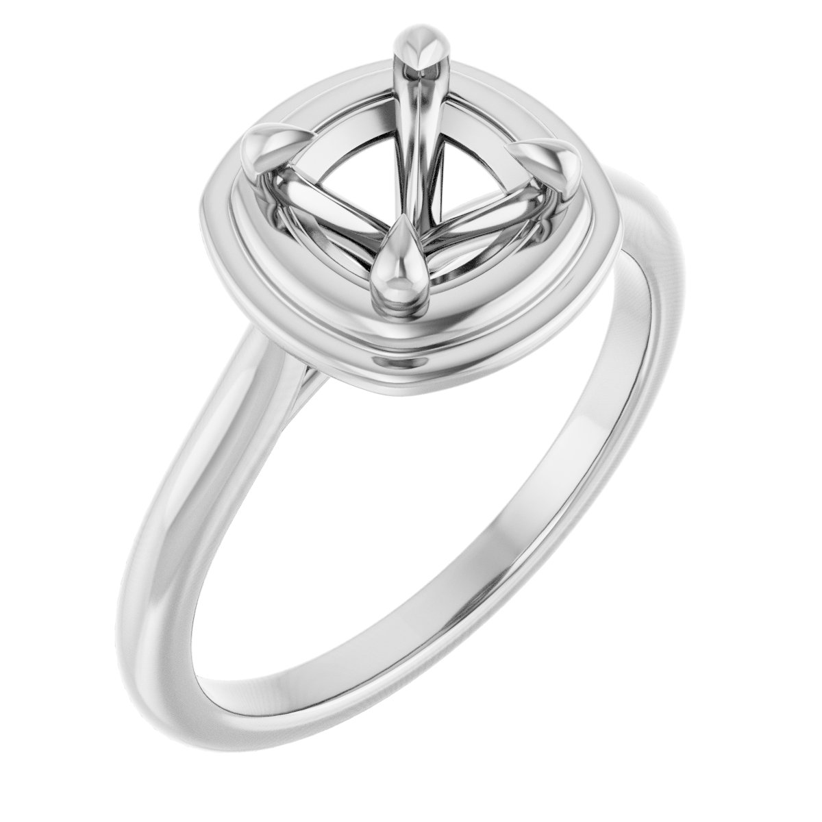 Claw-Prong Solitaire Engagement Ring