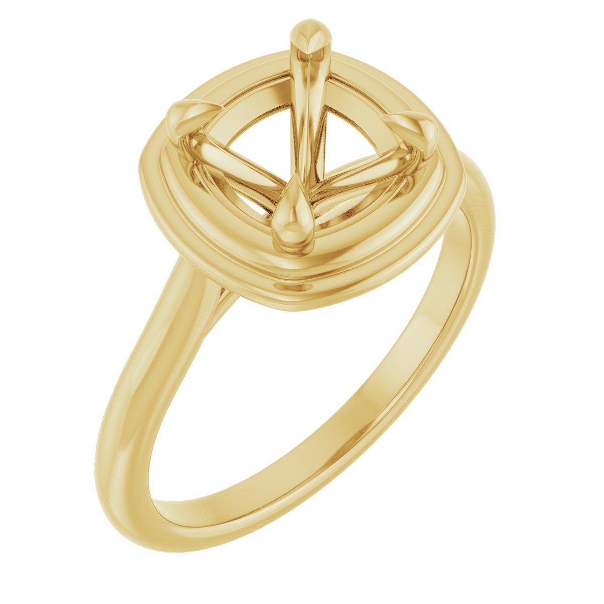 Claw-Prong Solitaire Engagement Ring