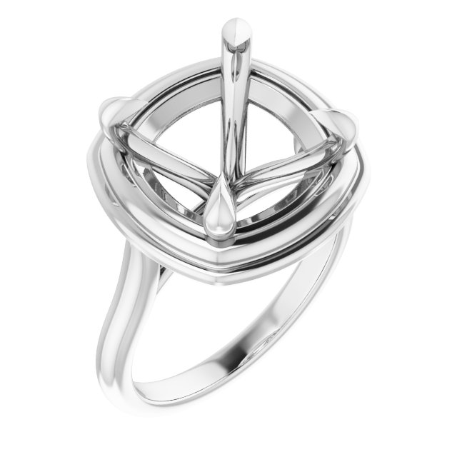 Claw-Prong Solitaire Engagement Ring