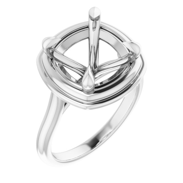 Claw-Prong Solitaire Engagement Ring
