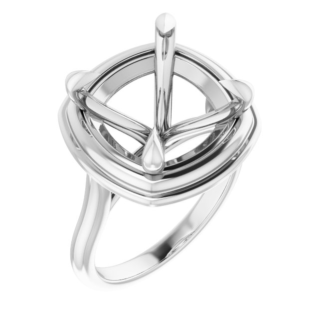 Claw-Prong Solitaire Engagement Ring