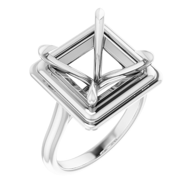 Claw-Prong Solitaire Engagement Ring