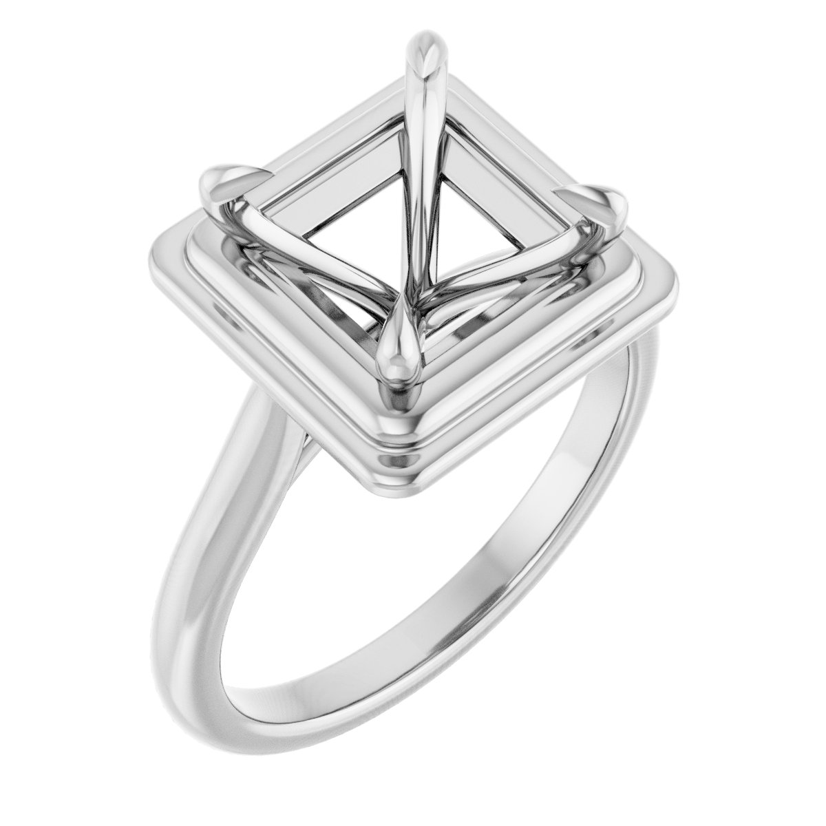 Claw-Prong Solitaire Engagement Ring