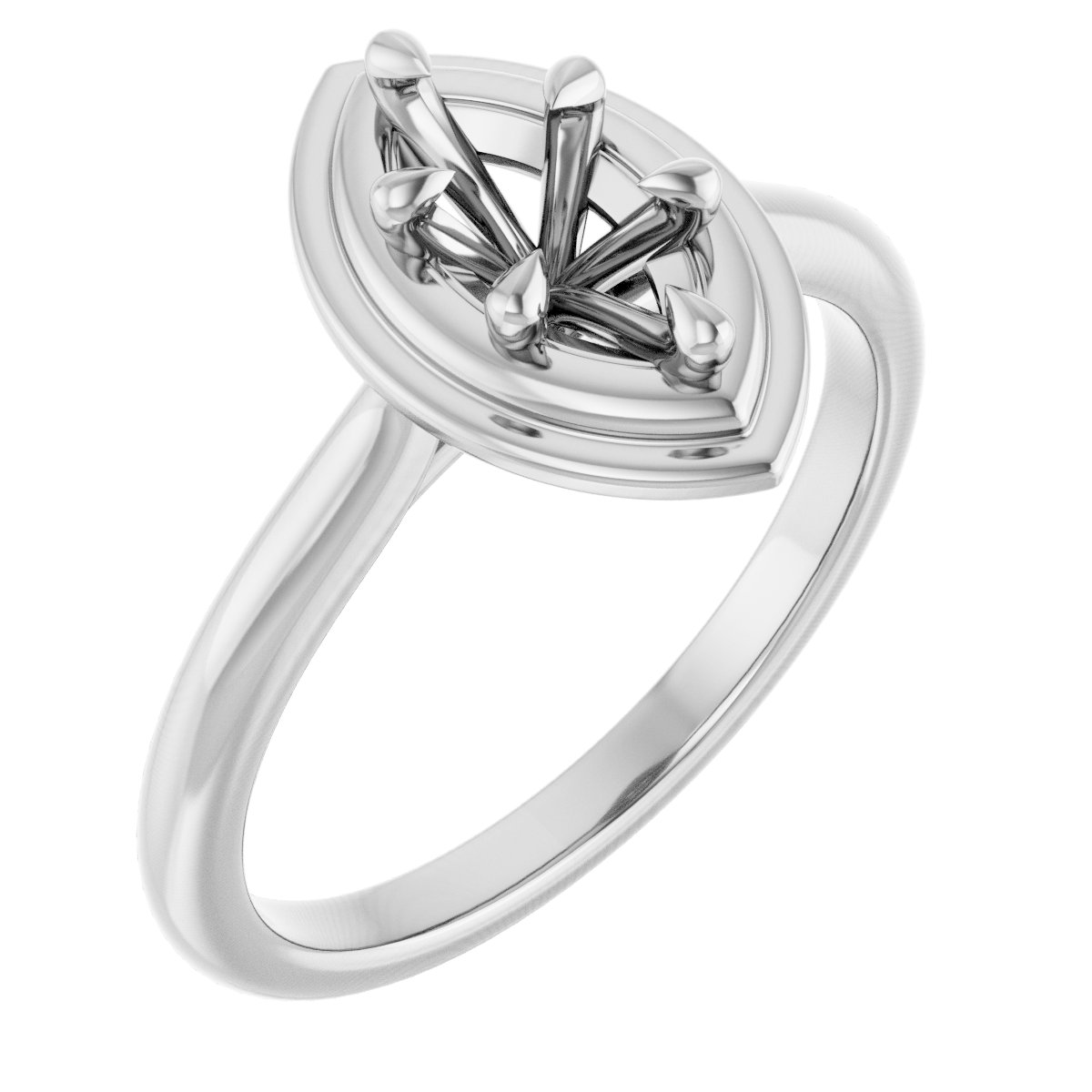 Claw-Prong Solitaire Engagement Ring