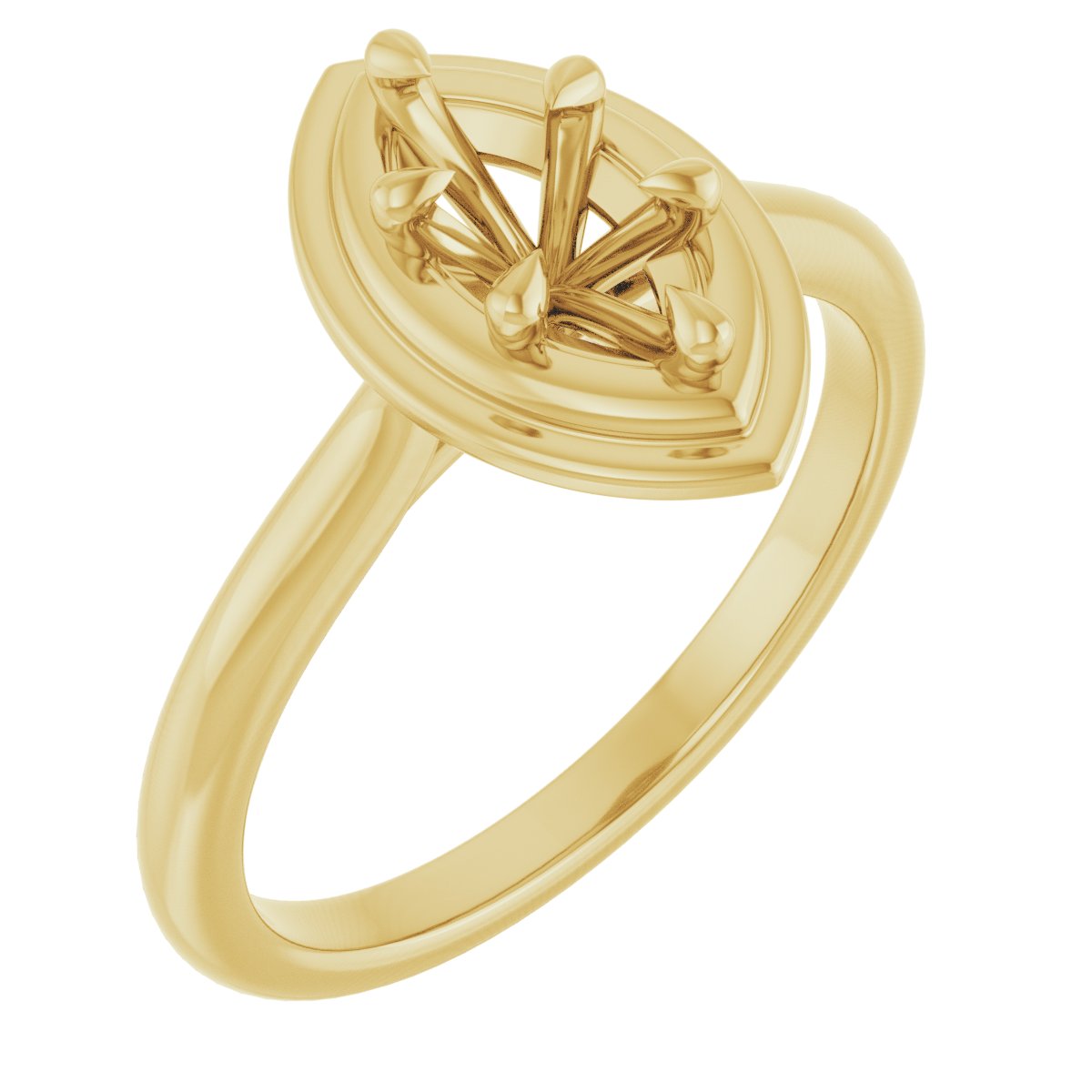 Claw-Prong Solitaire Engagement Ring