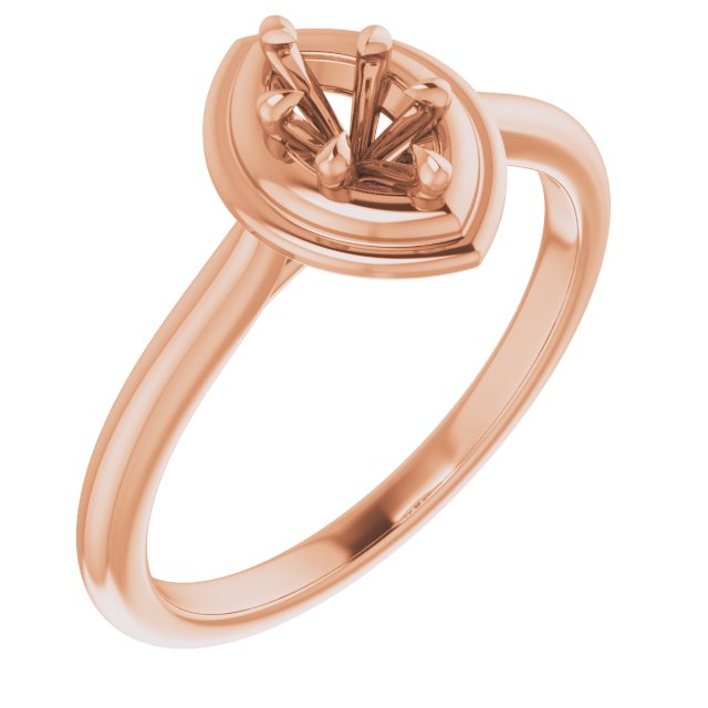 Claw-Prong Solitaire Engagement Ring