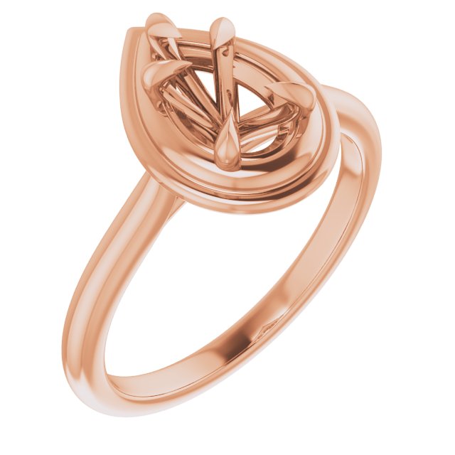 Claw-Prong Solitaire Engagement Ring