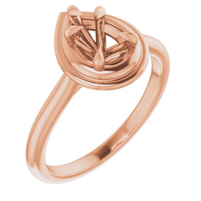 Claw-Prong Solitaire Engagement Ring