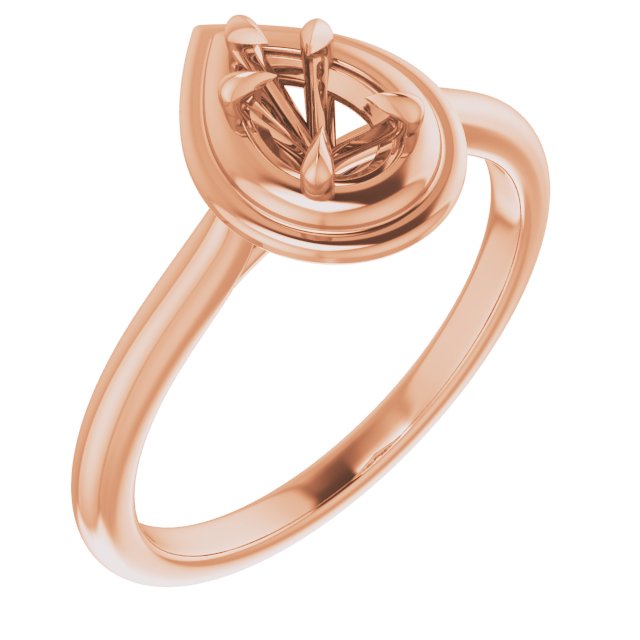Claw-Prong Solitaire Engagement Ring