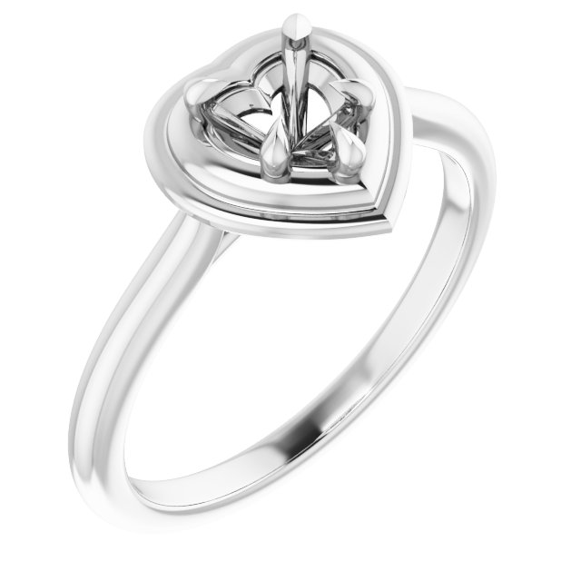 Claw-Prong Solitaire Engagement Ring