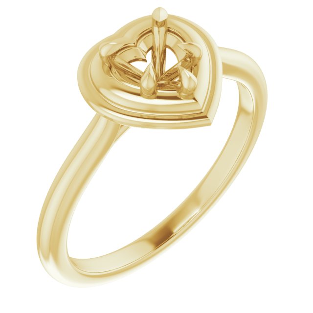 Claw-Prong Solitaire Engagement Ring
