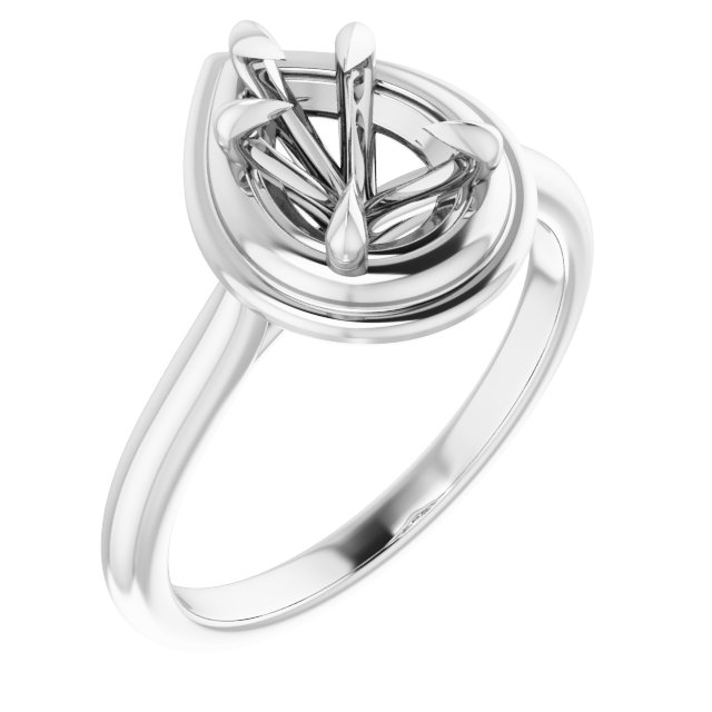 Claw-Prong Solitaire Engagement Ring