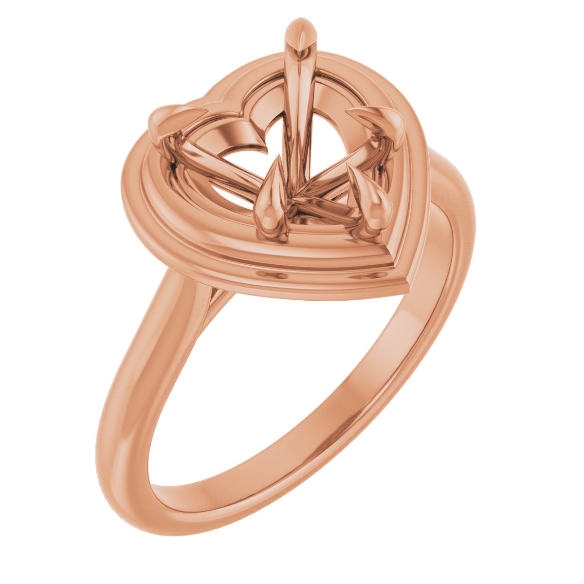 Claw-Prong Solitaire Engagement Ring