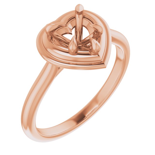 Claw-Prong Solitaire Engagement Ring