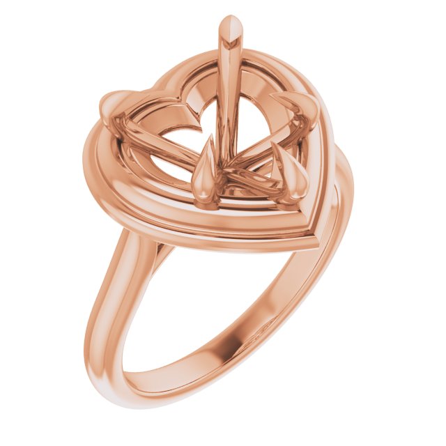Claw-Prong Solitaire Engagement Ring