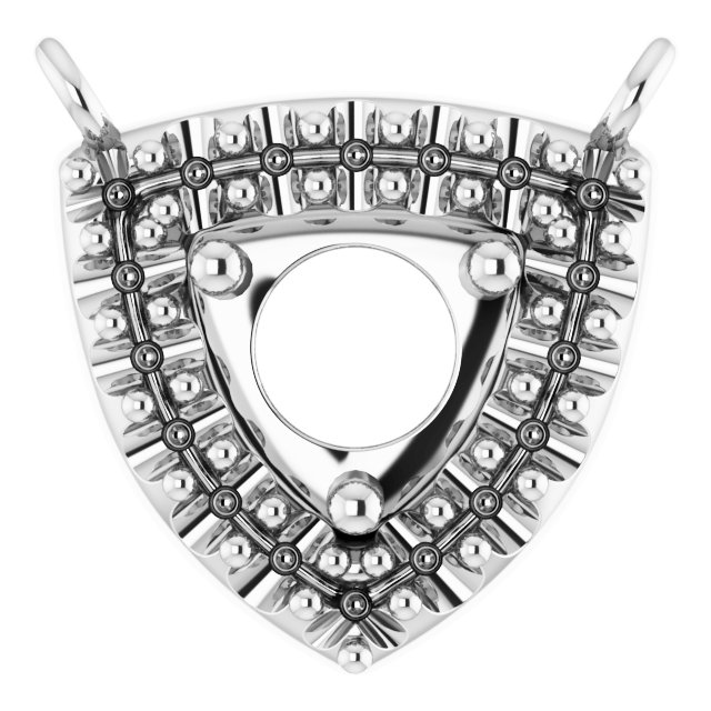 Halo-Style Necklace or Center