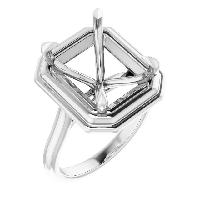 Claw-Prong Solitaire Engagement Ring