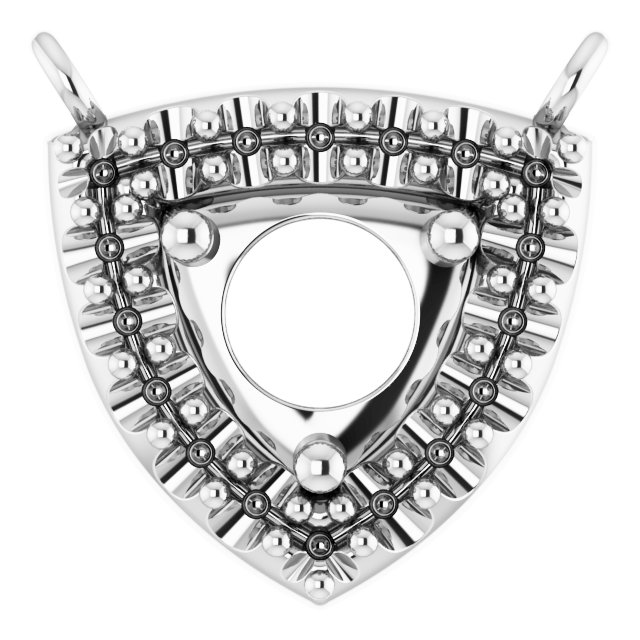 Halo-Style Necklace or Center