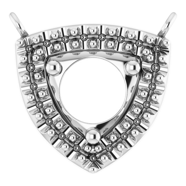 Halo-Style Necklace or Center