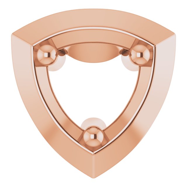 Round 3-Prong Earring Setting