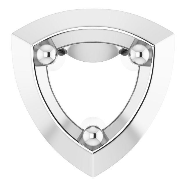 Round 3-Prong Earring Setting