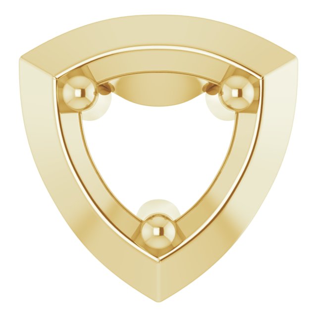Round 3-Prong Earring Setting
