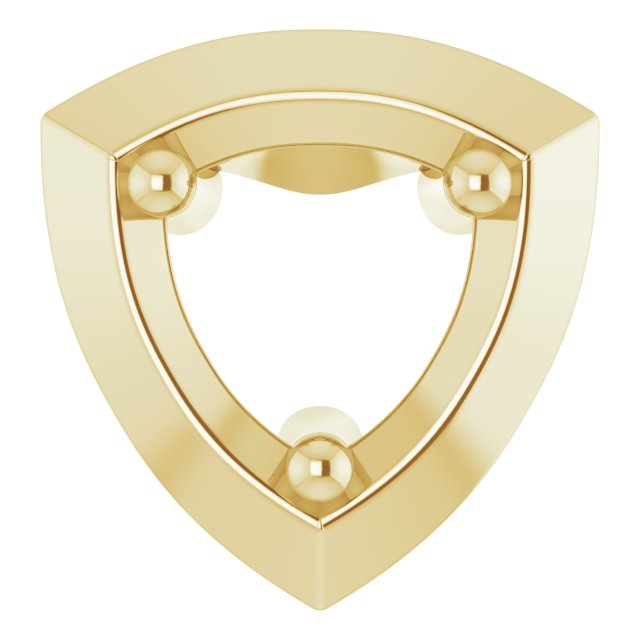Round 3-Prong Earring Setting