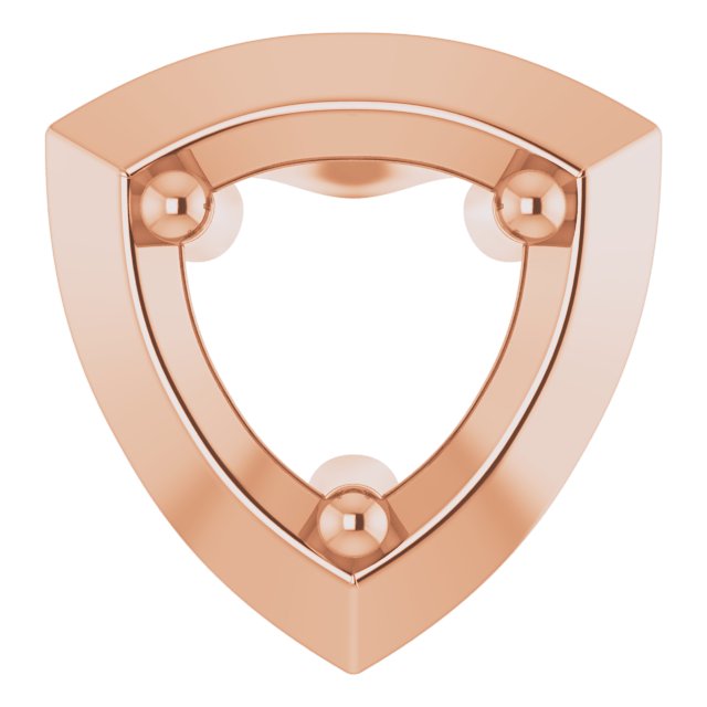 Round 3-Prong Earring Setting