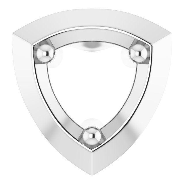 Round 3-Prong Earring Setting