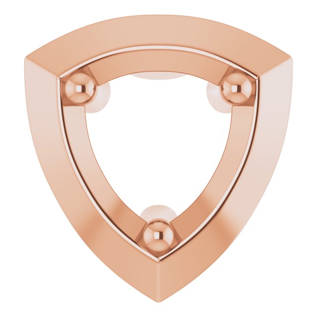 Round 3-Prong Earring Setting