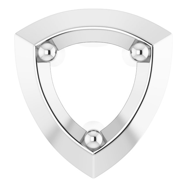 Round 3-Prong Earring Setting