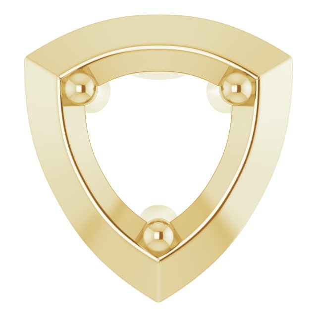 Round 3-Prong Earring Setting