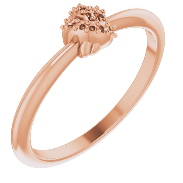 Accented Knot Ring