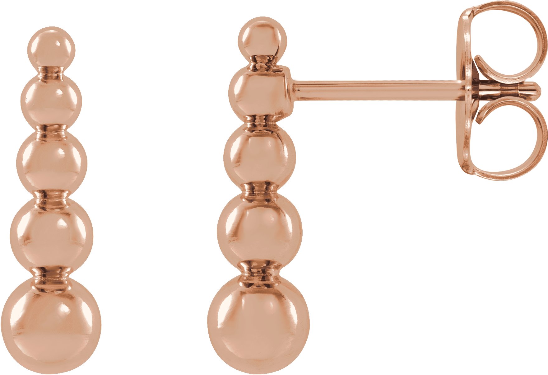 Graduated Ball Earrings