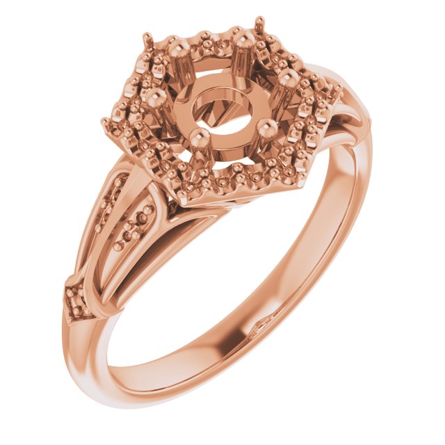 Halo-Style Engagement Ring or Band