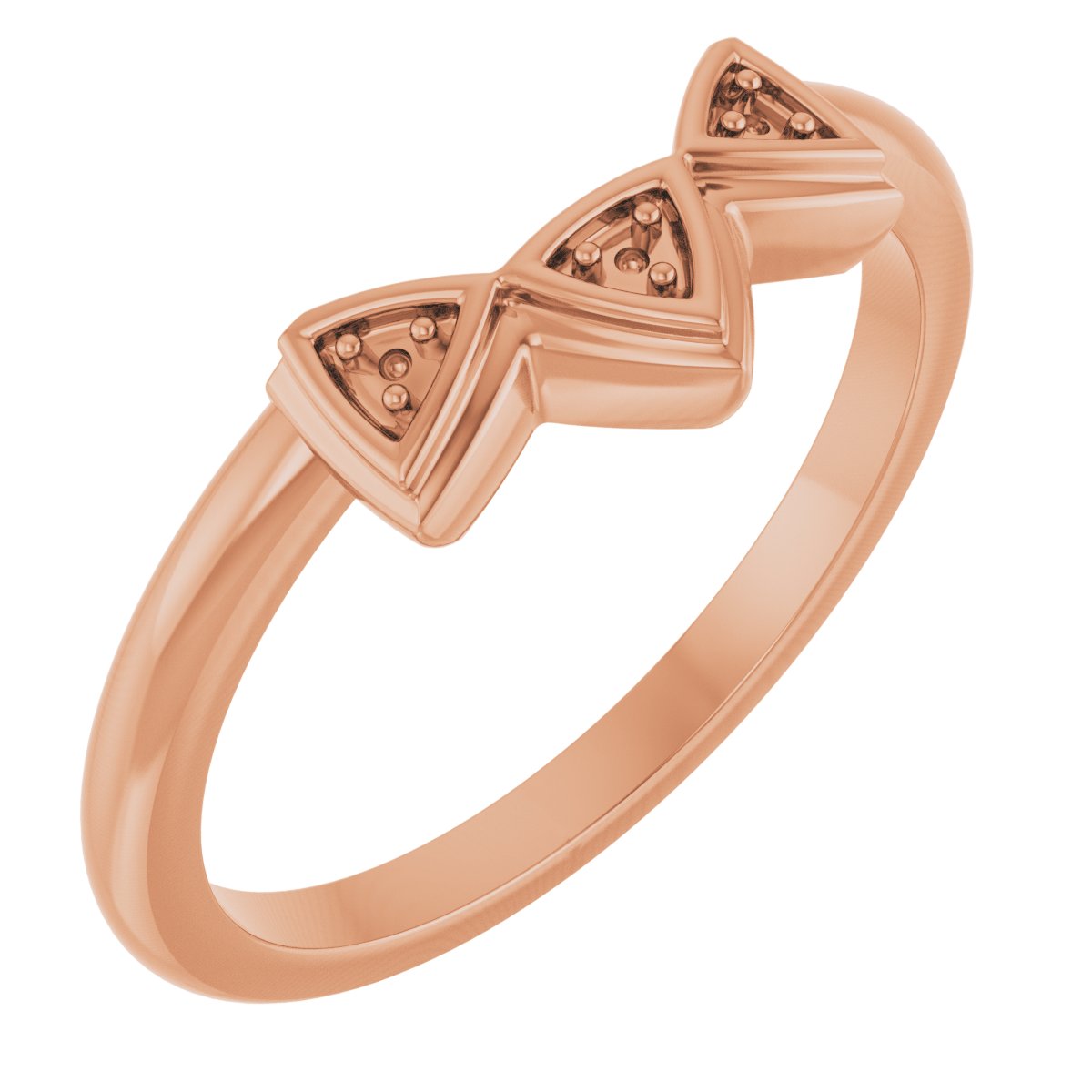 Three-Stone Contour Band