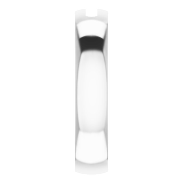 3 mm Square Mens Band Mounting view 4