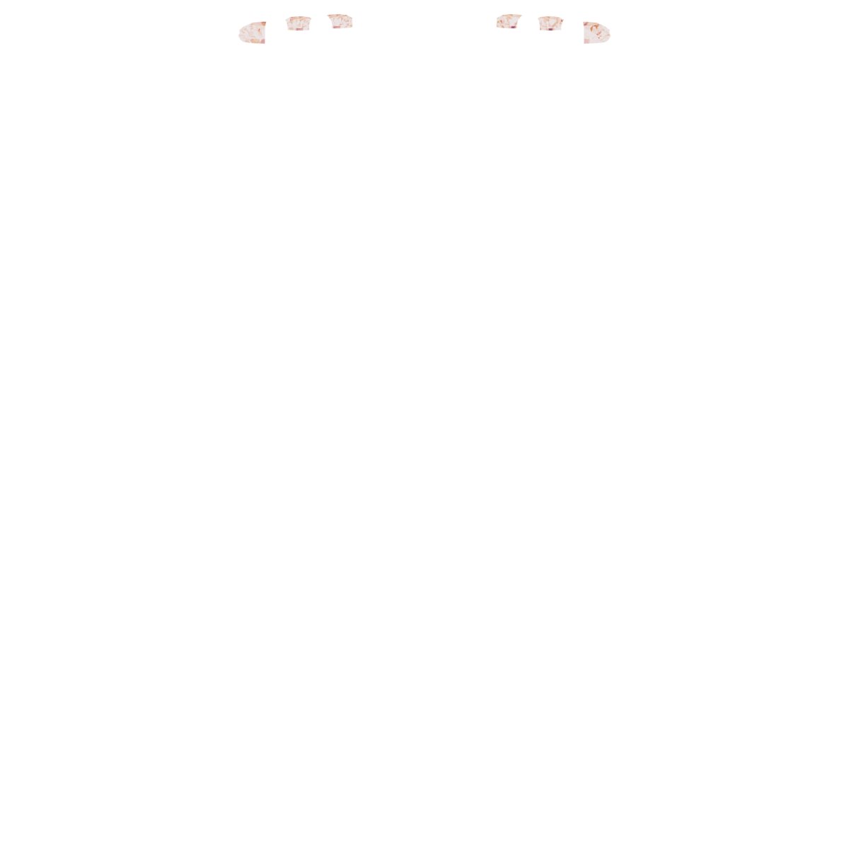 Alternative view of 1/10 CTW Natural Diamond Contour Band – 14K Rose Gold