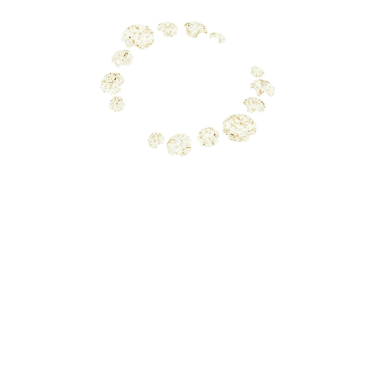1/6 CTW Natural Diamond Ring Guard – 14K Yellow Gold