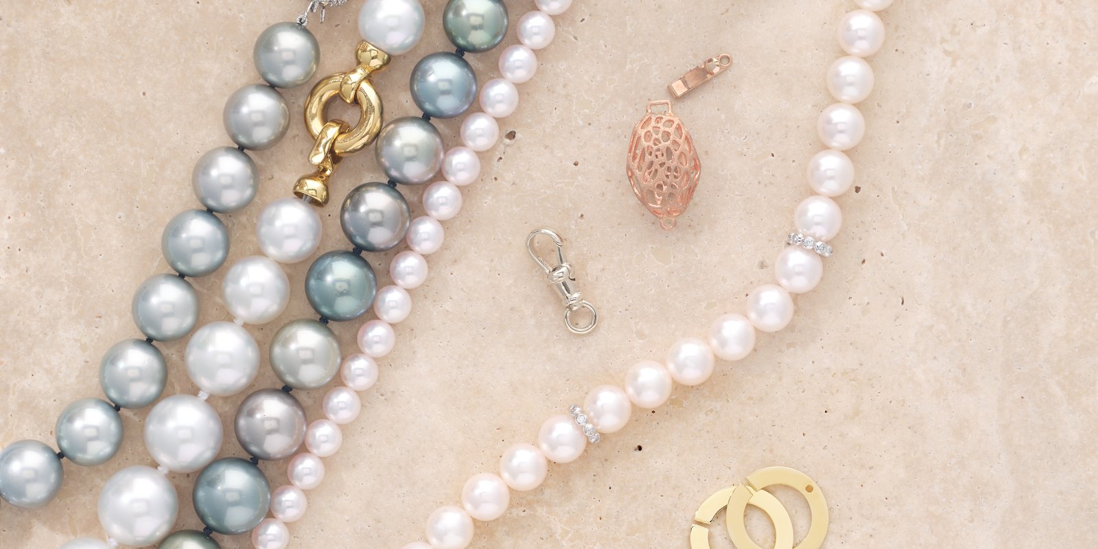 Pearl Jewelry Clasps
