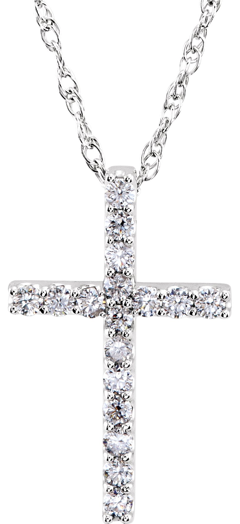 Petite Cross Necklace or Pendant