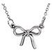 Sterling Silver Tiny Posh® Knotted Bow 16-18