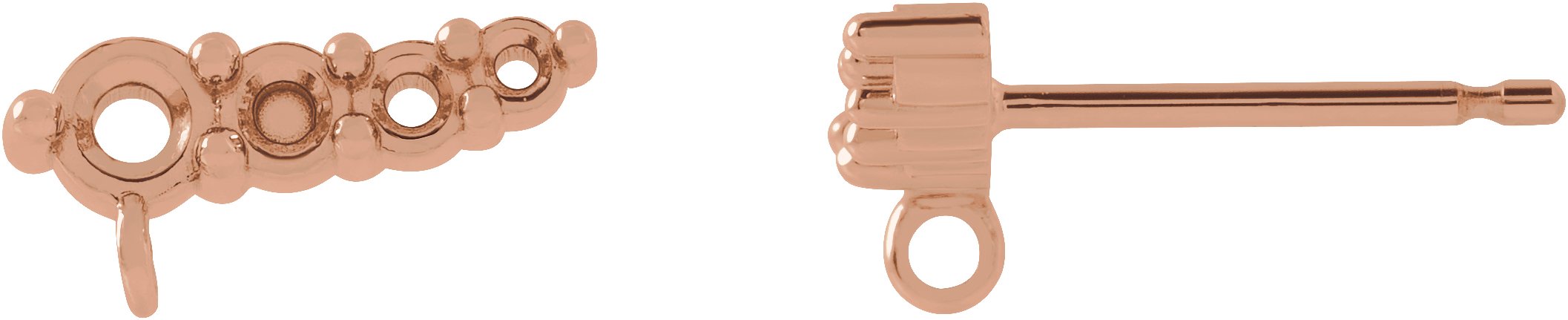 Graduated Ear Climber Top