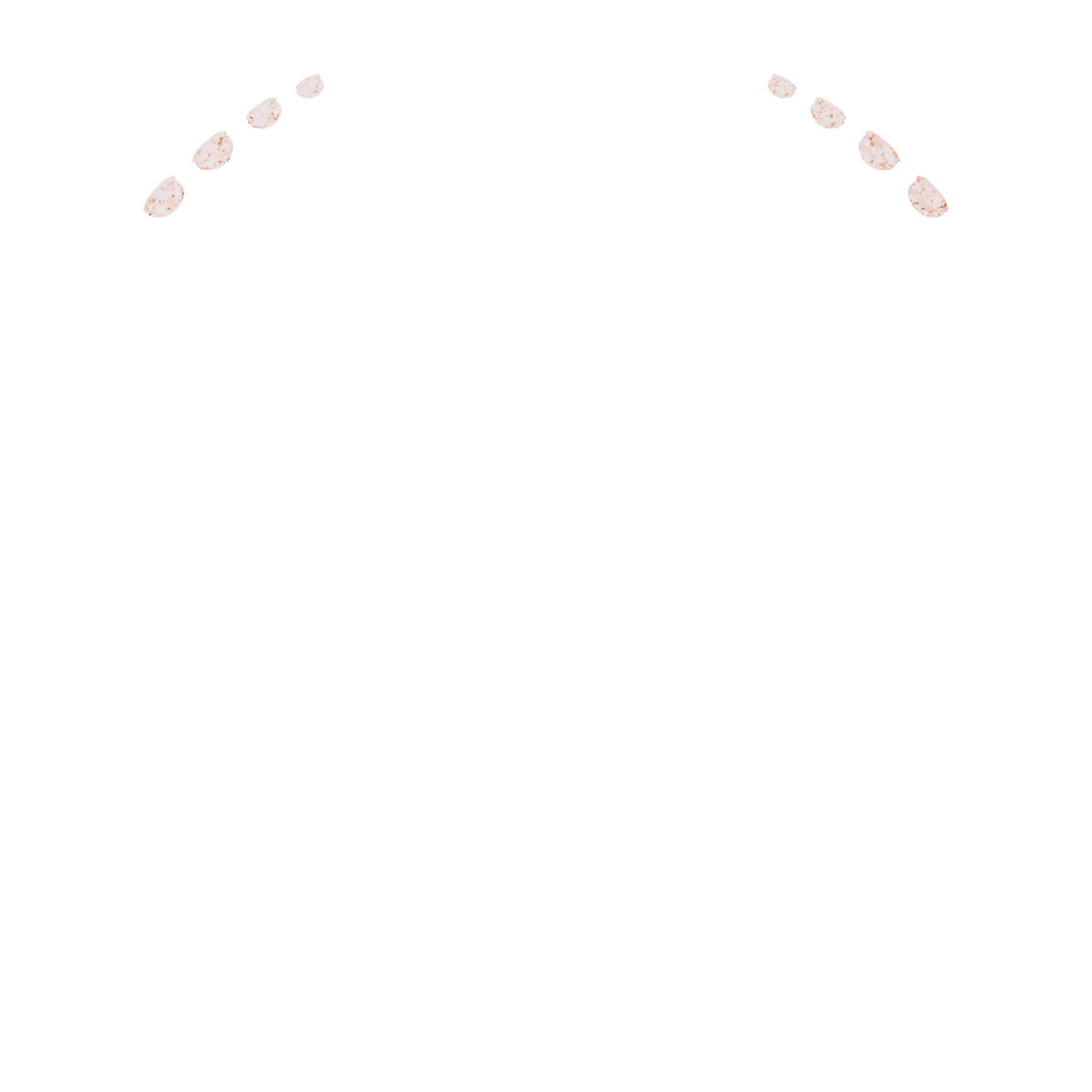Alternative view of .04 CTW Natural Diamond Milgrain Contour Band – 14K Rose Gold