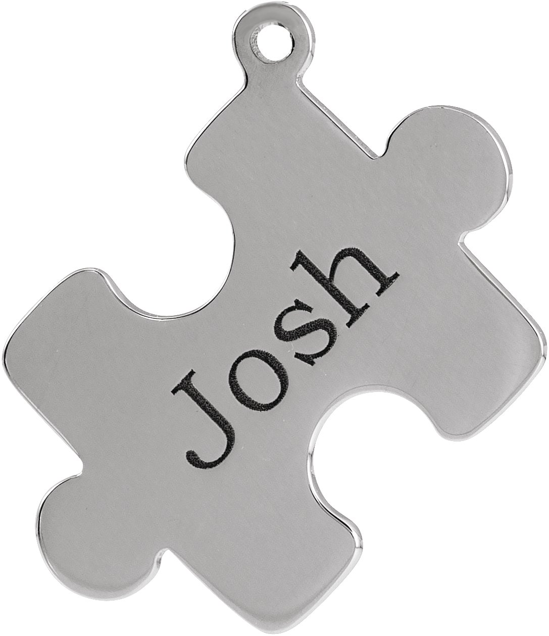 Engravable Puzzle Piece Dangle